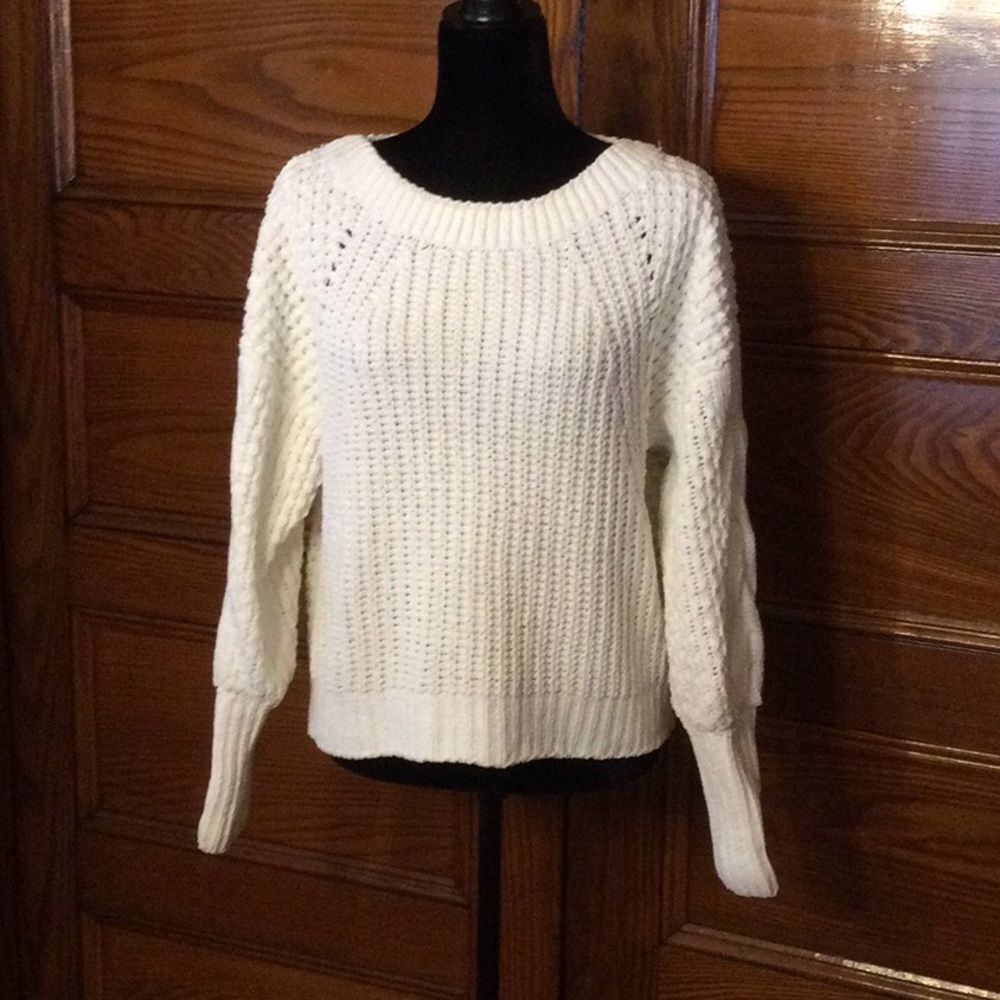Express Cream Sweater